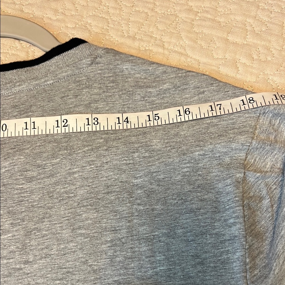 Manager Grey Heather Men’s Size Large Short Sleeve Relaxed Fit Cotton-Blend Tee - Picture 8 of 8